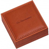 Universaletui aus Nubuk mit Schaumstoffeinlage, LxBxH 90x90x40 mm. Erhältlich bei Abramowicz, dem Juwelier Ihres Vertrauens seit 1949, aus Stuttgart, Rotebühlstr. 155