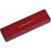 Armband/Kettenetui aus Holz mit Ledereinlage, LxBxH233x63x30 mm. Erhältlich bei Abramowicz, dem Juwelier Ihres Vertrauens seit 1949, aus Stuttgart, Rotebühlstr. 155