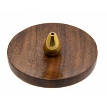 Berk Messinghalter Holzschale KH-59