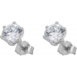 Solitär Ohrstecker 1.50ct F VSI Weißgold 585 14K Lab Grown Diamanten 