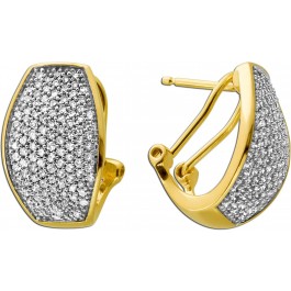 Brillant Ohrstecker Gold 585 Weißgold 14K Diamanten 2.50ct 