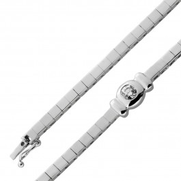 Brillant Armband Weißgold 750 18 Karat Diamant 0.35ct 