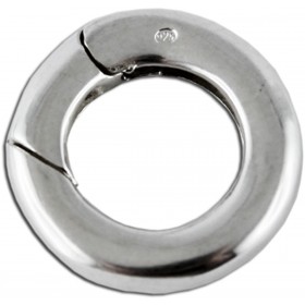 Schließe Sterling Silber 925 Karabiner Verschluss rund Ø 14mm