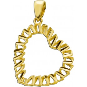 Herz Anhänger Gelbgold 333 8K 
