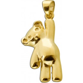 Teddybär Anhänger Gelbgold 333 8 Karat Kuschelbär