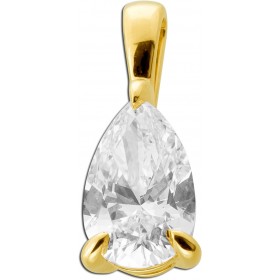 Diamant Anhänger Gold 585 14K Lab Grown Diamant 1.5ct IGI Zertifkat