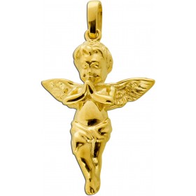 Engel Anhänger Gelbgold 333 8 Karat massiv