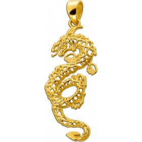 Drachen Anhänger Gold 333 8 Karat 