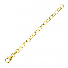 Ankerkette Verlängerungskette 3mm Gold 333 8 Karat poliert 7cm 