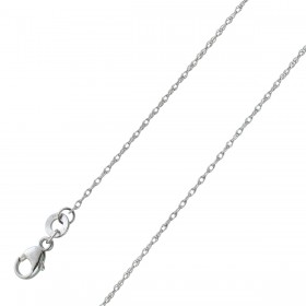 Platin 950 Ankerkette 1,0mm massiv