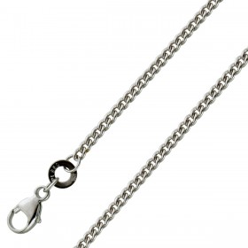 Platin 950 Panzerkette 1,7 mm massiv Cuban Link Chain 