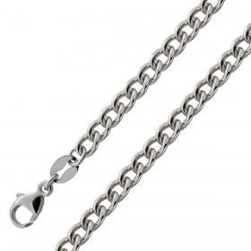 Platin 950 Panzerkette 3,5mm massiv Cuban Link