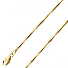 Tonda Collier 1,2mm Gold 333 8 Karat massiv  poliert