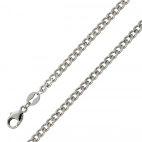 Platin 950 Panzerkette 2,7mm massiv Cuban Link 