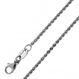Platin Kordelkette Platin 950 1.7mm Dooki Rope 
