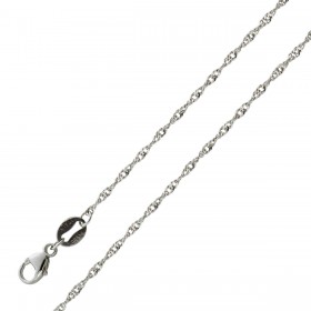 Platin 950 Singapurkette1,2mm 