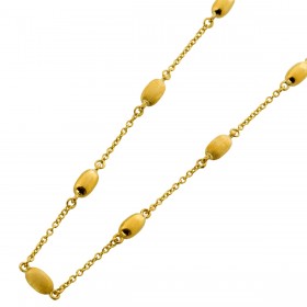 Fantasie Kette Gold 375 9 Karat 