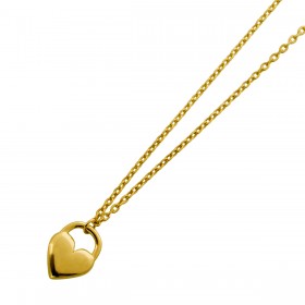 Herz Kette Gold 333 8 Karat Herzanhänger