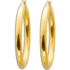 Creolen Hoops 31mm Gelbgold 750 18 Karat UNO A ERRE 