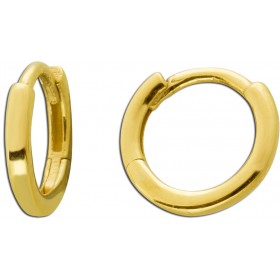 Piercing Creolen 8mm Gelbgold 333 8K Klapp Scharnier