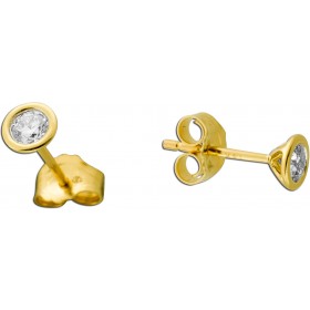 Diamant Ohrstecker 0.25ct Gold 585 14K Lab Grown Diamonds