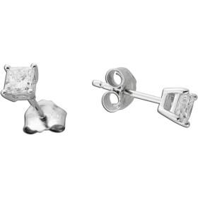 Solitär Ohrstecker 0.50ct Weißgold 585 14K Lab Grown Diamanten