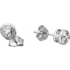 Solitär Ohrstecker 1ct Weißgold 585 14K Lab Grown Diamanten