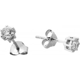 Solitär Ohrstecker 0.50ct Platin 950 Lab Grown Diamanten