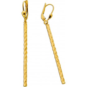 Stab Ohrhänger Gold 333 8 Karat beweglich