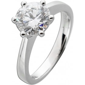Solitärring 2.0 Carat Weißgold 585 14K Lab Grown Diamond IGI Zertifikat