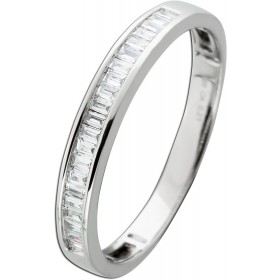 Memoire Alliance Ring Weißgold 585 14K Diamanten 0.21ct 