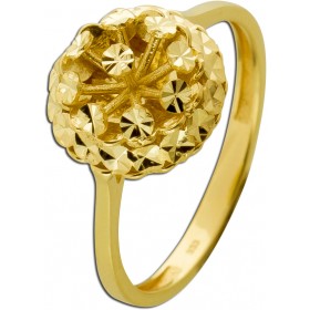 Damenring Gelbgold 333 8 Karat Lapponia Look
