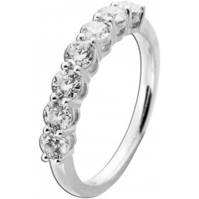 Brillant Memoire Ring 1ct Weißgold 585 14K Lab Grown Labor Diamanten