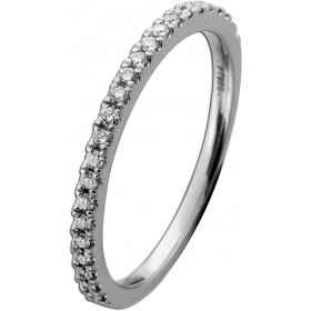 Memoire Alliance Ring Platin 950 Diamanten 0.25ct TW SI