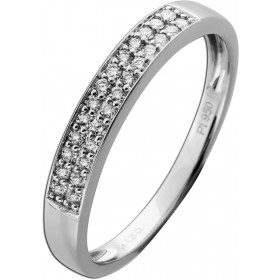 Diamant Ring Platin 950 Brillanten 0.25ct
