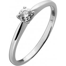 Verlobungsring 0.25ct Platin 950 Lab Grown Diamant 