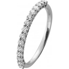 Memoire Alliance Ring Platin 950 Natur Diamanten 0.38ct