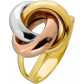 Trinity Ring Gold Weißgold Rosegold 333 8 Karat