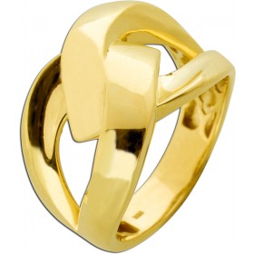 Damenring Gelbgold 333 8 Karat halbmassiv