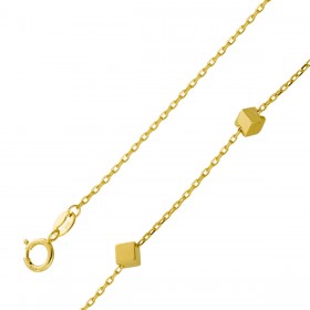 Cube Armband Gelbgold 333 8 Karat Würfel Design