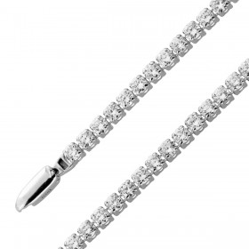 Tennis Armband 3.0ct Weißgold 585 14K Lab Grown Diamanten