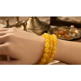 Citrin Armband Set sonnengelbe Citrin Edelsteine 255ct.