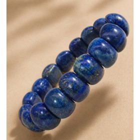 Lapislazuli Armband azurblaue Lapis Edelsteine 220ct