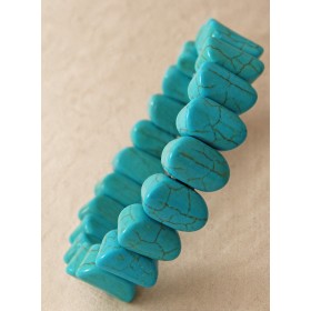 Türkis Armband helltürkisene Edelsteine 185ct