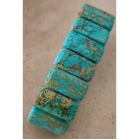 Türkis Armband helltürkisene Edelsteine 215ct 