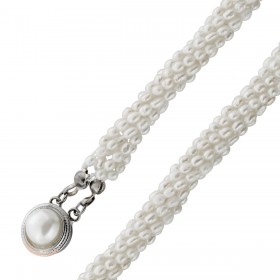 Perlenkette 45cm Keshi Perlen Antikschmuck