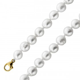 Perlen Collier Akoyaperlen 7.9-7.5mm Gold 585 14K