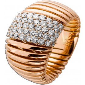 Brillantring Rosegold 585 14 Karat Natur Diamanten 2.2ct