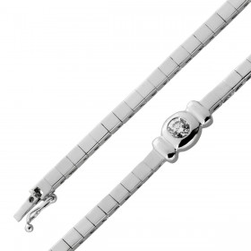 Brillant Armband Weißgold 750 18 Karat Diamant 0.35ct 