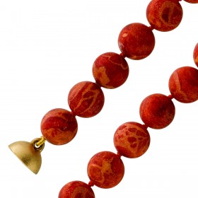 Korall Armband ochsenblut rote Schaumkorallen Antikschmuck